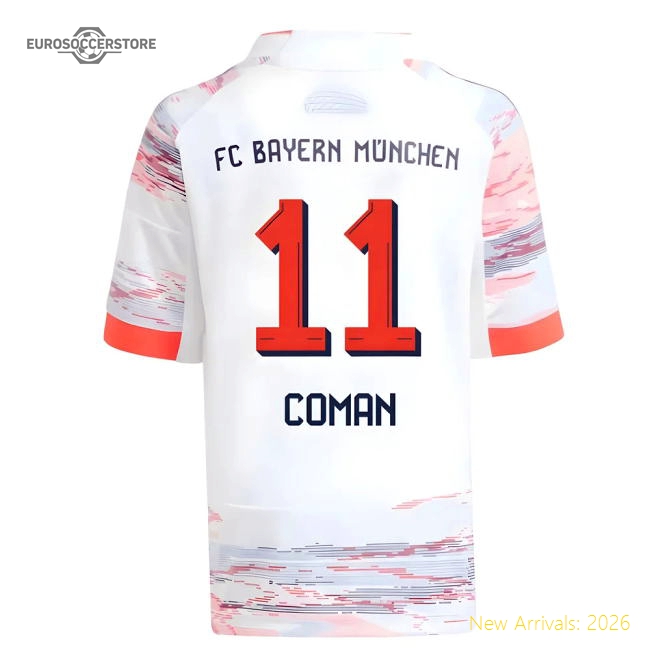 2025-2026 Bayern Munich Away Mini Kit (Coman 11)-Football Jersey Hub