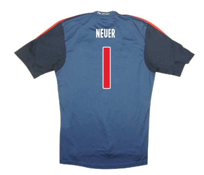 Bayern Munich 2013-14 Third Shirt ((Excellent) S) (Neuer 1)-Football Jersey Hub