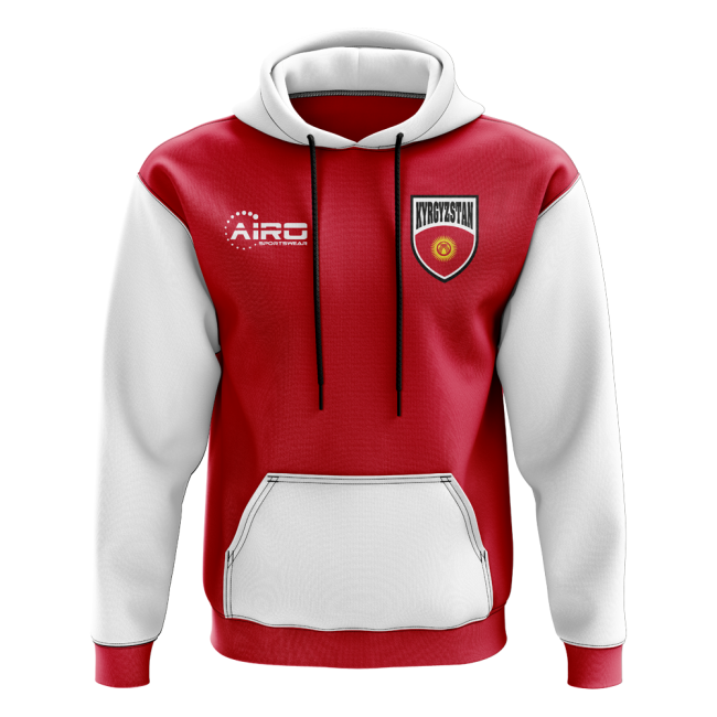 Kyrgyzstan Concept Country Football Hoody (Red)-Football Jersey Hub