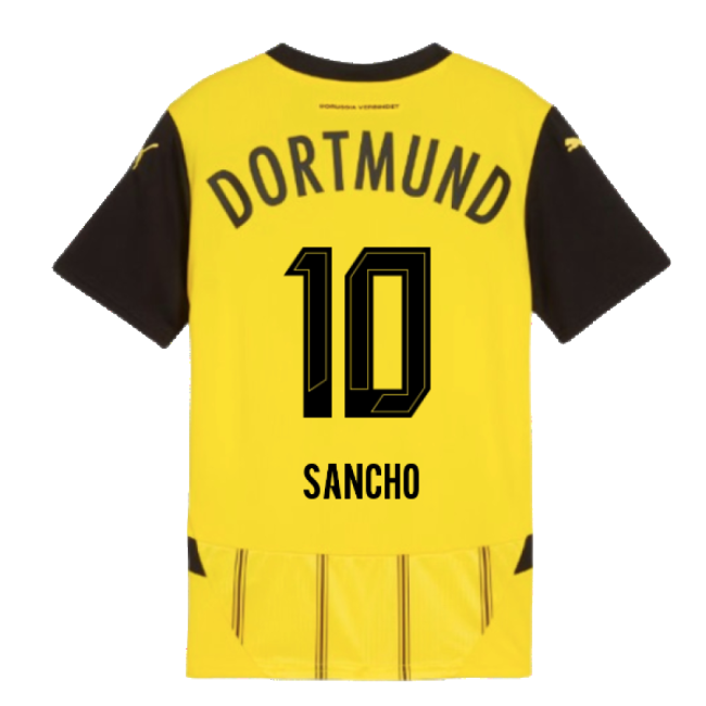 2024-2025 Borussia Dortmund Home Shirt (Kids) (Sancho 10)-Football Jersey Hub