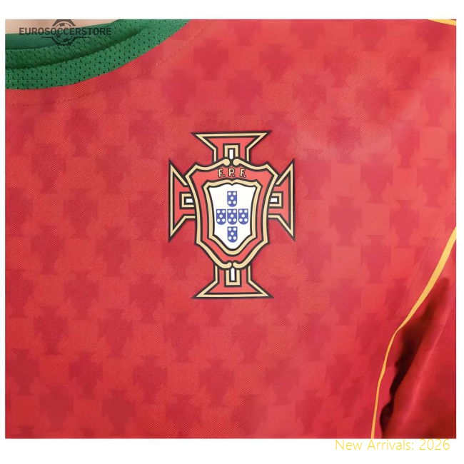 Portugal 2004 Reissue Home Shirt-Football Jersey Hub
