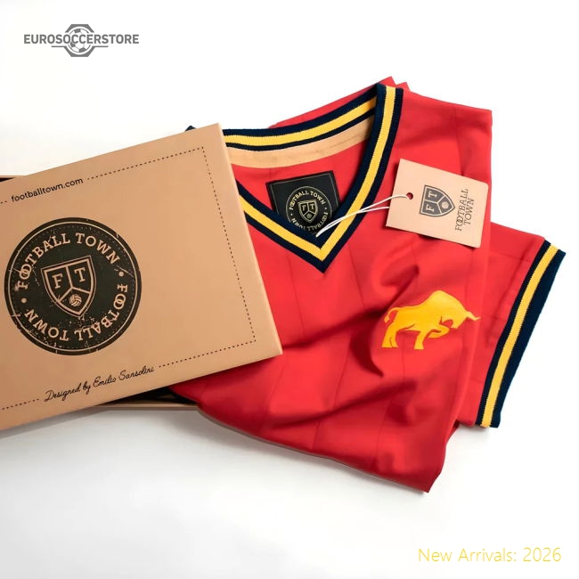 Vintage Spain El Toro Soccer Jersey-Football Jersey Hub