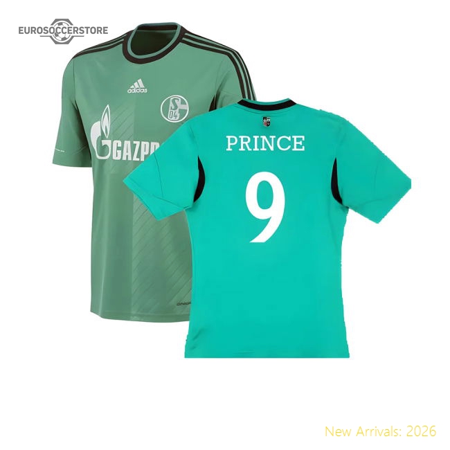 Schalke 2013-15 Third Shirt ((Excellent) M) (Prince 9)-Football Jersey Hub