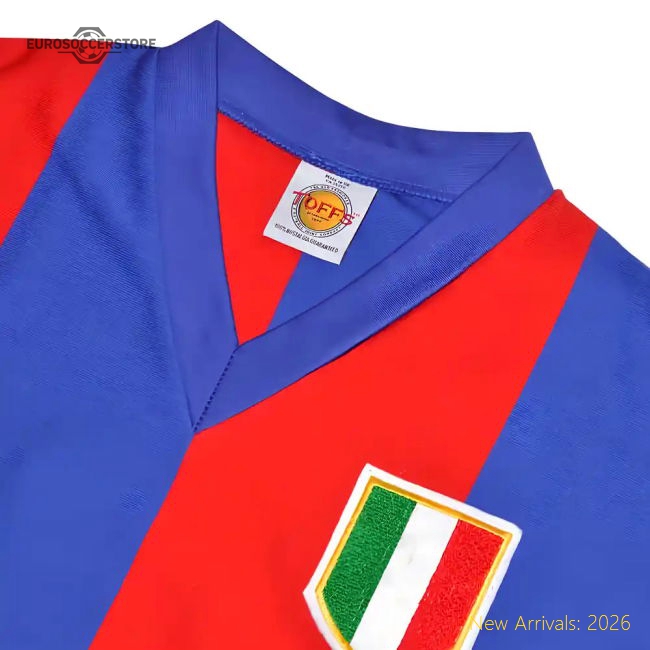 Bologna 1964-65 Campionato Retro Football Shirt-Football Jersey Hub
