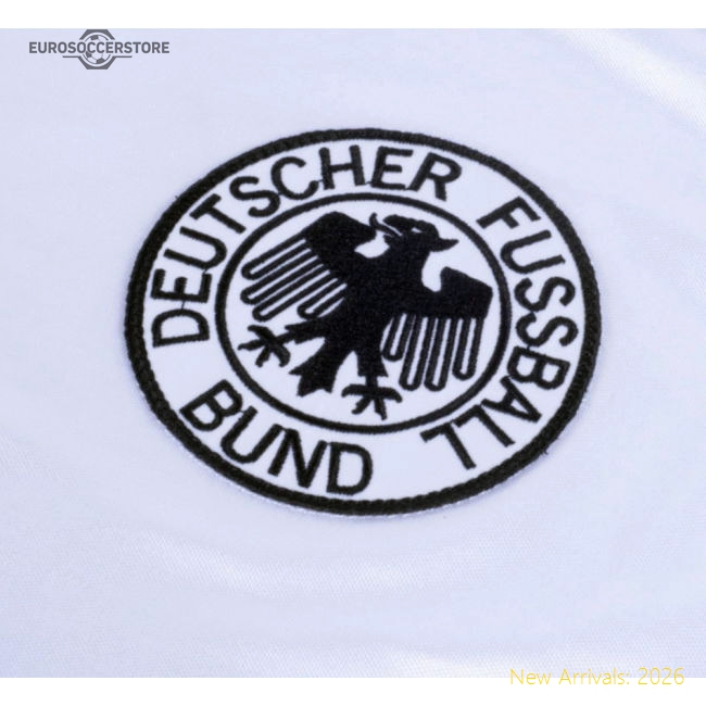 1980 West Germany European Championship Shirt-Football Jersey Hub