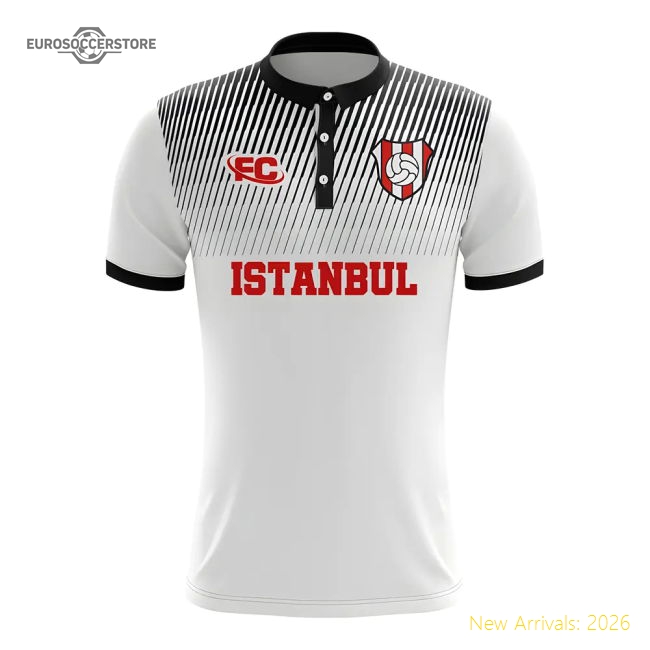 2019-2020 Besiktas Fans Culture Home Concept Shirt - Womens-Football Jersey Hub
