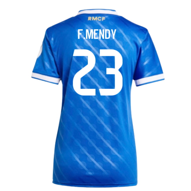 2025-2026 Real Madrid Third Shirt (Womens) (F.Mendy 23)-Football Jersey Hub