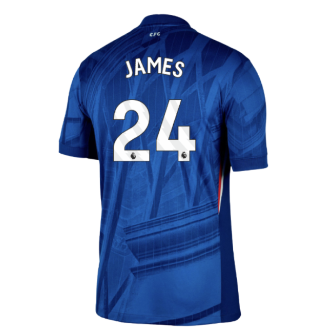 2025-2026 Chelsea Home Shirt (James 24)-Football Jersey Hub