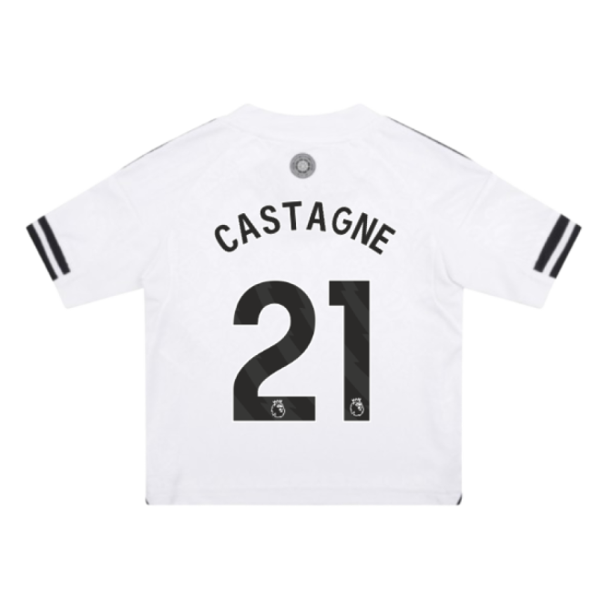 2025-2026 Fulham Home Mini Kit (Castagne 21)-Football Jersey Hub