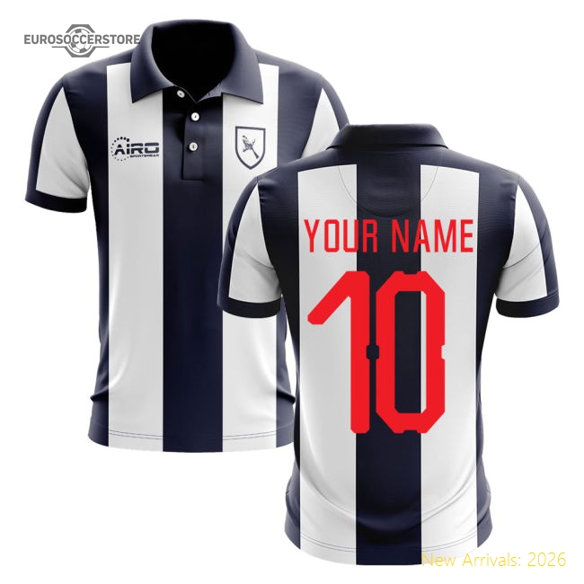 2025-2026 West Brom Home Concept Football Shirt (Your Name)-Football Jersey Hub