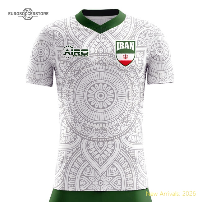 2025-2026 Iran Home Concept Football Shirt-Football Jersey Hub