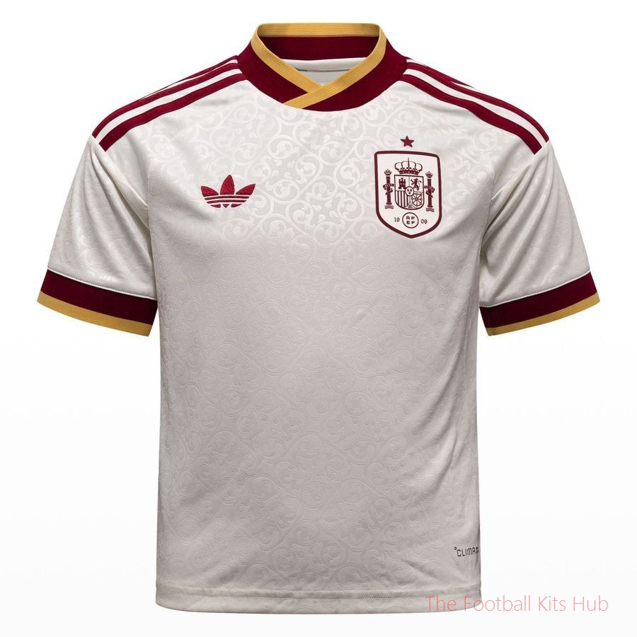 Spain Away Shirt World Cup 2026 Kids (Your Name)