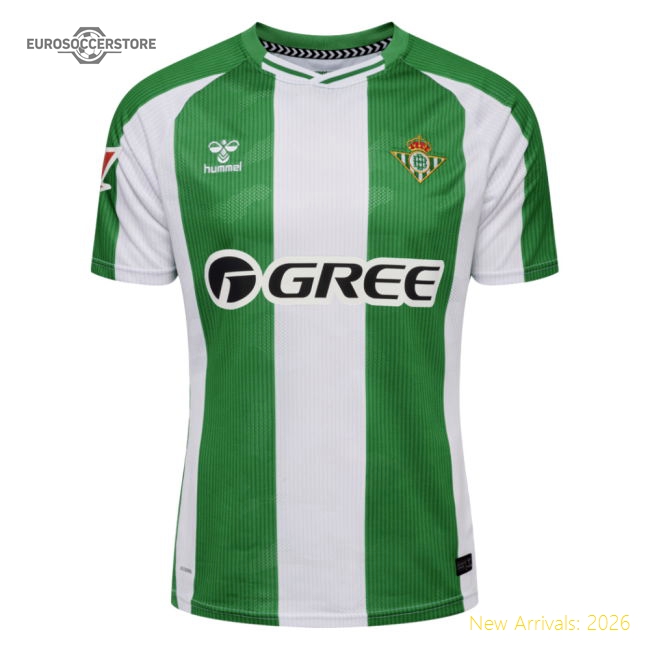 2025-2026 Real Betis Home Shirt-Football Jersey Hub