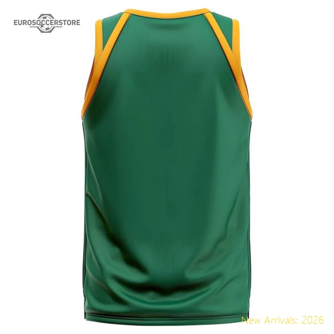 Jamaica Home Concept Basketball Shirt-Football Jersey Hub