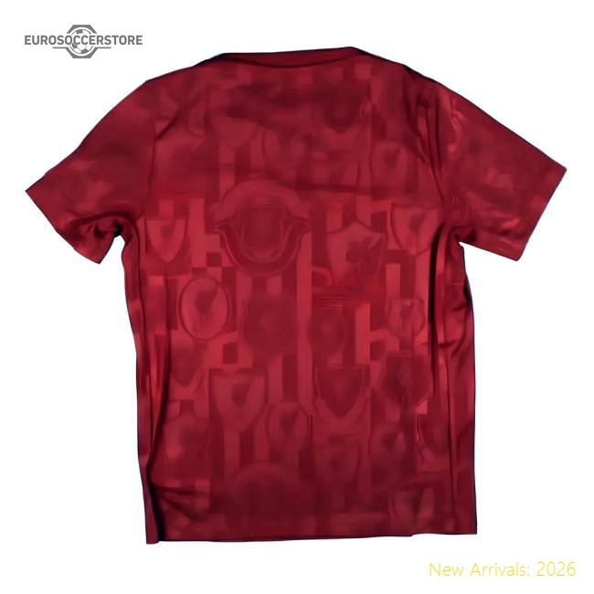 2024-2025 Liverpool Academy Pre-Match Shirt (Red) - Kids (Dalglish 7)-Football Jersey Hub