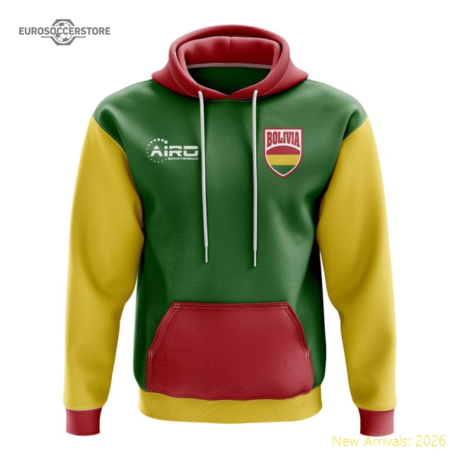 Bolivia Concept Country Football Hoody (Green)-Football Jersey Hub