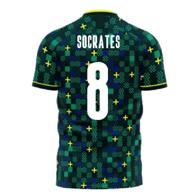 Brazil 2025-2026 Third Concept Football Kit (Libero) (SOCRATES 8)-Football Jersey Hub