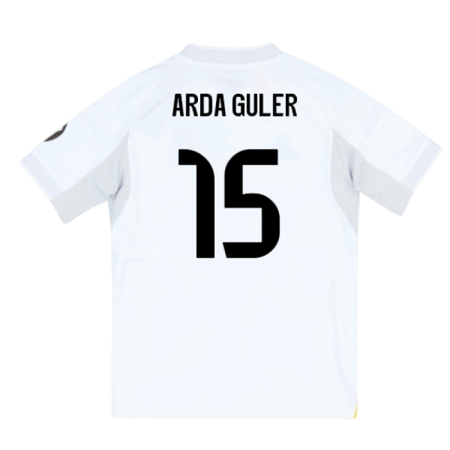 2025-2026 Real Madrid Home Youth Kit (Arda Guler 15)-Football Jersey Hub