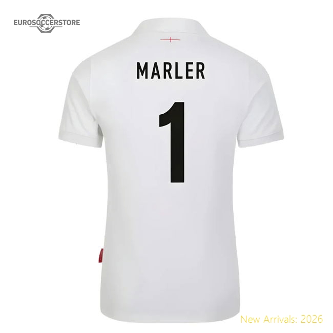 2023-2024 England Rugby Home Classic Jersey (Marler 1)-Football Jersey Hub