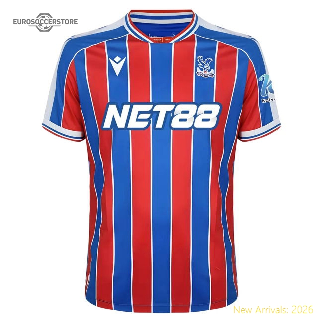 2025-2026 Crystal Palace Home Shirt-Football Jersey Hub