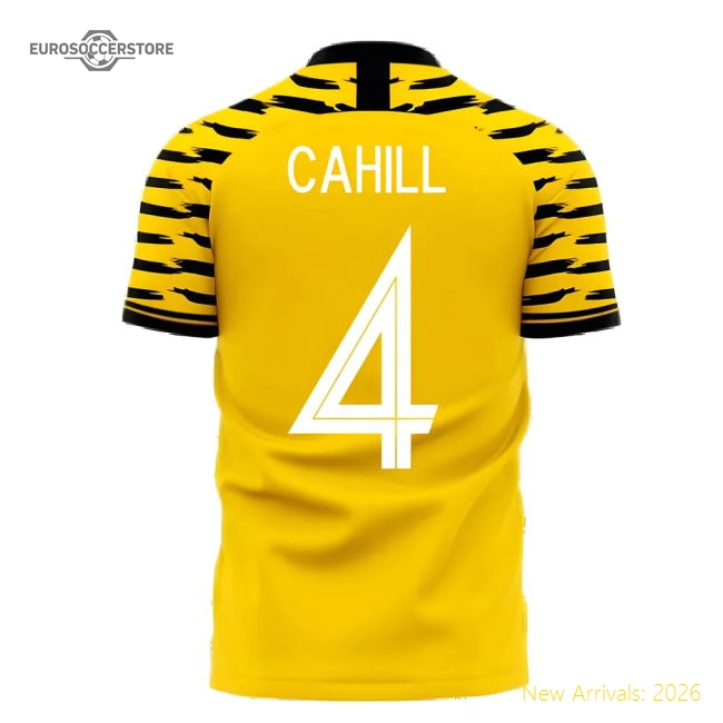 Australia 2025-2026 Home Concept Football Kit (Libero) (CAHILL 4)-Football Jersey Hub