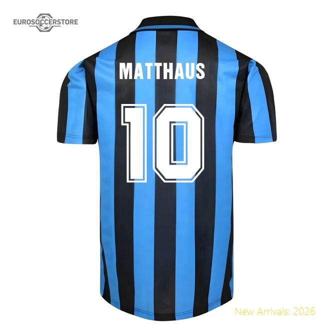 Internazionale 1992 Home Shirt (Matthaus 10)-Football Jersey Hub