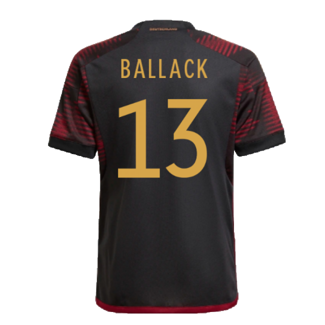2022-2023 Germany Away Shirt (Kids) (BALLACK 13)-Football Jersey Hub
