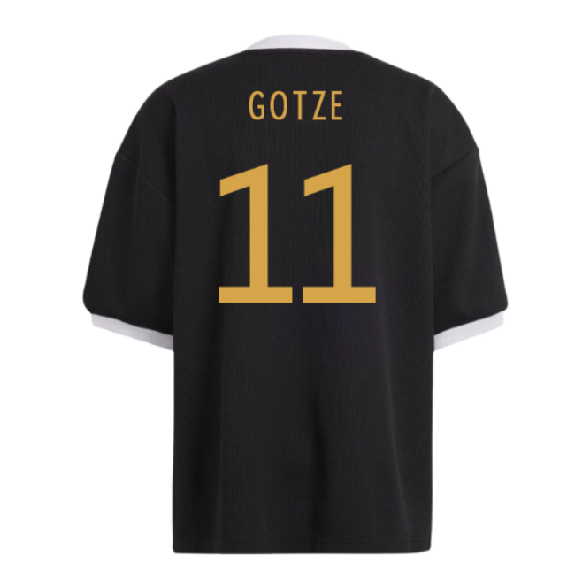 2022-2023 Germany Icon 34 Jersey (Black) (Gotze 11)-Football Jersey Hub