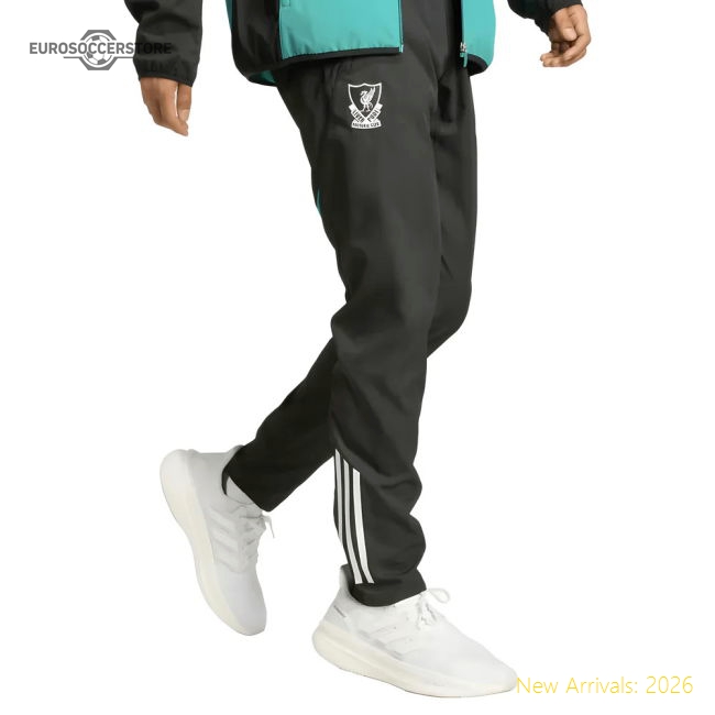 2025-2026 Liverpool EU Presentation Pants (Black)-Football Jersey Hub
