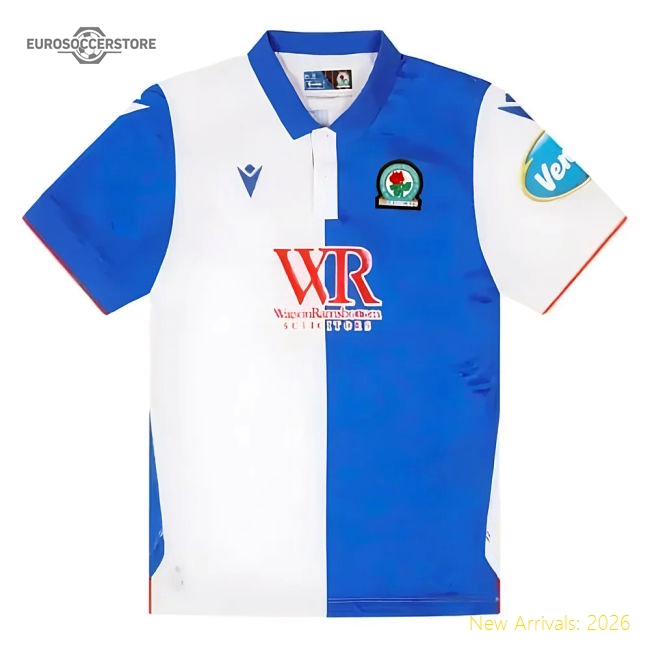 2024-2025 Blackburn Rovers Home Shirt (Kids)-Football Jersey Hub