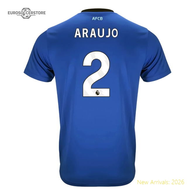 2025-2026 Bournemouth Away Shirt (Araujo 2)-Football Jersey Hub