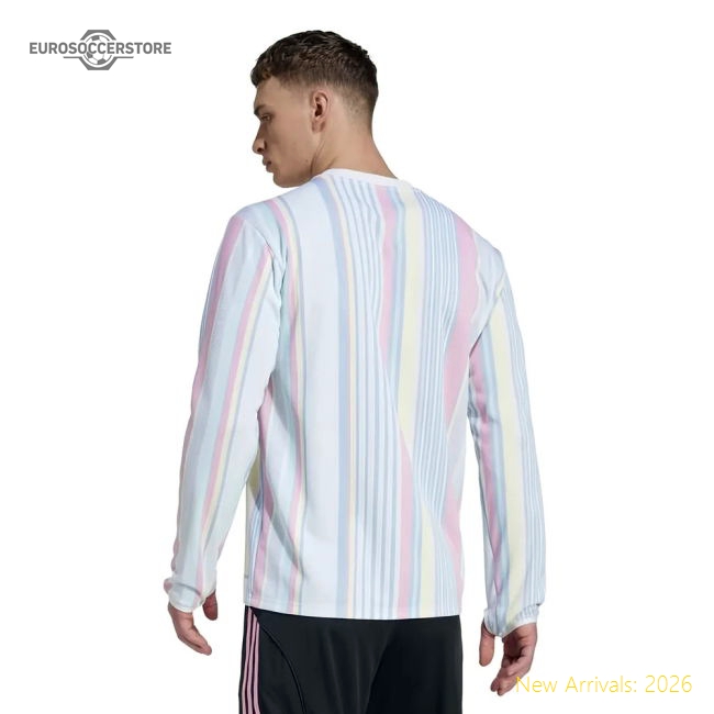 2025-2026 Juventus Pre-Match Warm Top (White)-Football Jersey Hub