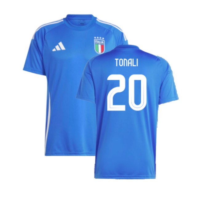 2024-2025 Italy Home Fan Jersey (TONALI 20)-Football Jersey Hub
