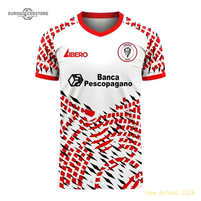 Foggia 2025-2026 Away Concept Football Kit (Libero) - Baby-Football Jersey Hub