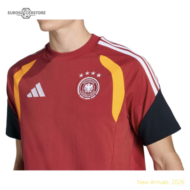 2026-2027 Germany Training Tee (Red)-Football Jersey Hub