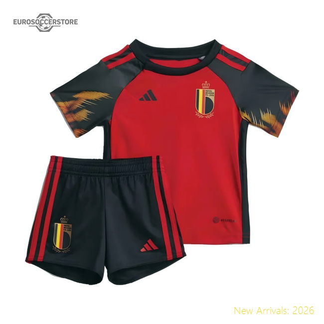 2022-2023 Belgium Home Baby Kit-Football Jersey Hub