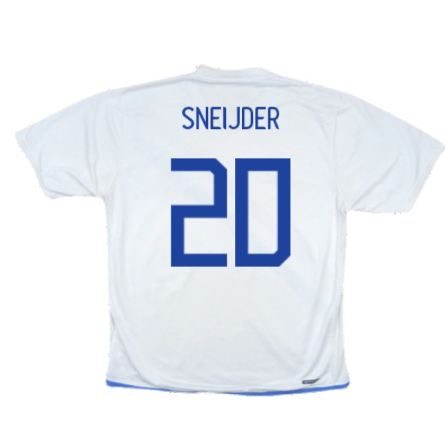 Holland 2006-08 Away Shirt ((Very Good) S) (Sneijder 20)-Football Jersey Hub