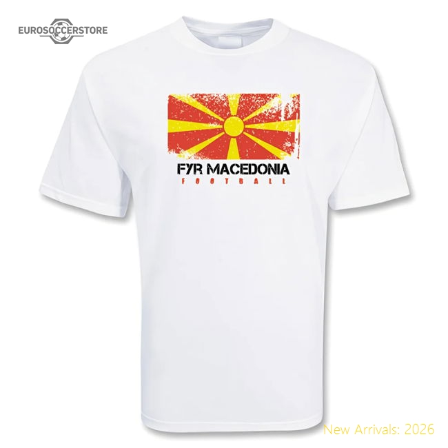 Macedonia Football T-shirt-Football Jersey Hub