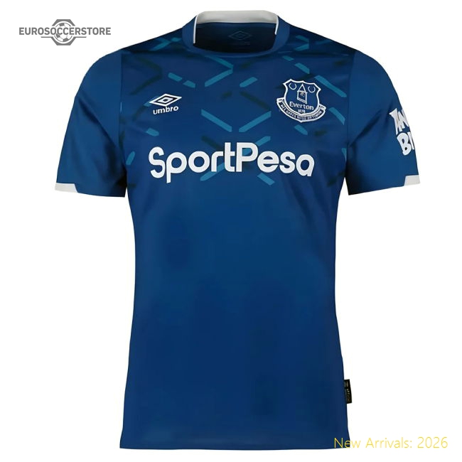 2019-2020 Everton Umbro Home Football Shirt-Football Jersey Hub