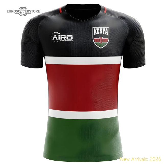 2025-2026 Kenya Home Concept Football Shirt - Womens-Football Jersey Hub