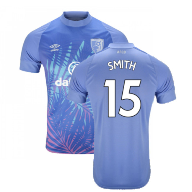 Bournemouth 2022-23 Away Shirt (L) (SMITH 15) (Excellent)-Football Jersey Hub