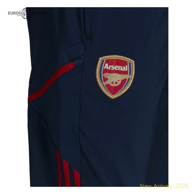 2022-2023 Arsenal Presentation Pants (Navy)-Football Jersey Hub