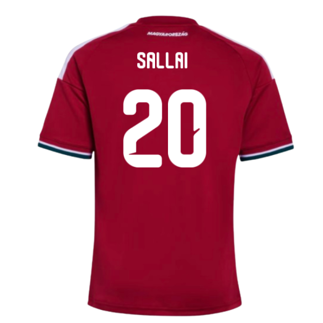 2026-2027 Hungary Home Shirt (Kids) (Sallai 20)-Football Jersey Hub