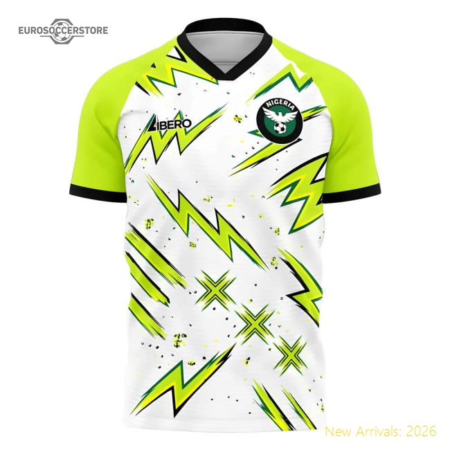 2025-2026 Nigeria Pre-Match Concept Shirt Womens-Football Jersey Hub