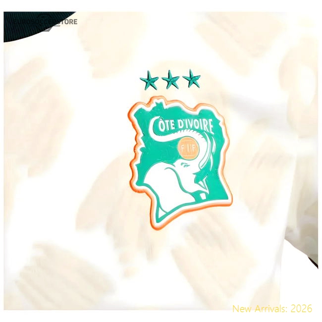 2024-2025 Ivory Coast Away Shirt-Football Jersey Hub