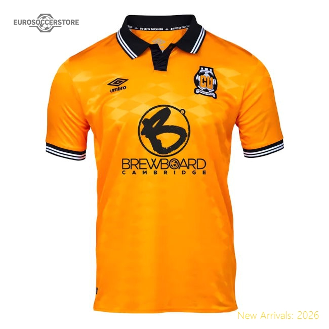 2024-2025 Cambridge United Home Shirt-Football Jersey Hub