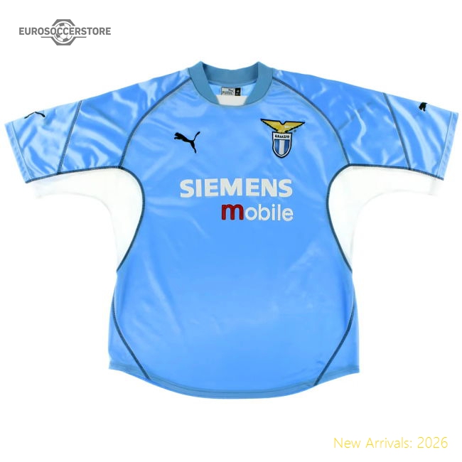 Lazio 2001-02 Home Shirt (Very Good)-Football Jersey Hub