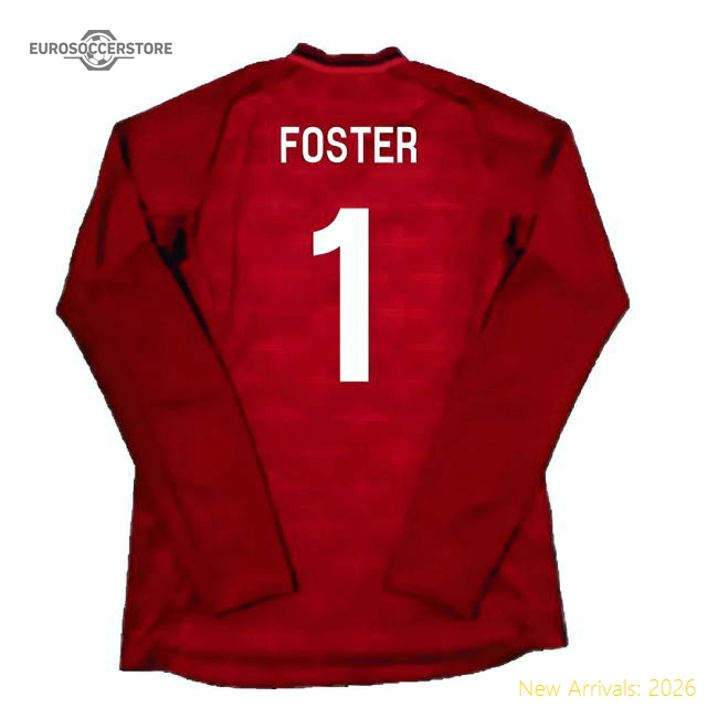 England 2012-13 Goalkeeper (XL) (Excellent) (Foster 1)-Football Jersey Hub