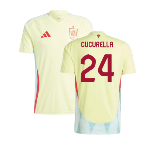 2024-2025 Spain Away Shirt (Cucurella 24)-Football Jersey Hub