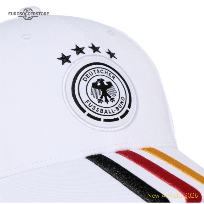 2026-2027 Germany Cap (White)-Football Jersey Hub